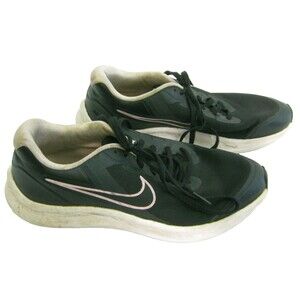 Nike Star Runner 5 Youth Size 6.5 Black Shoes Running Sneakers Low Top Walking
